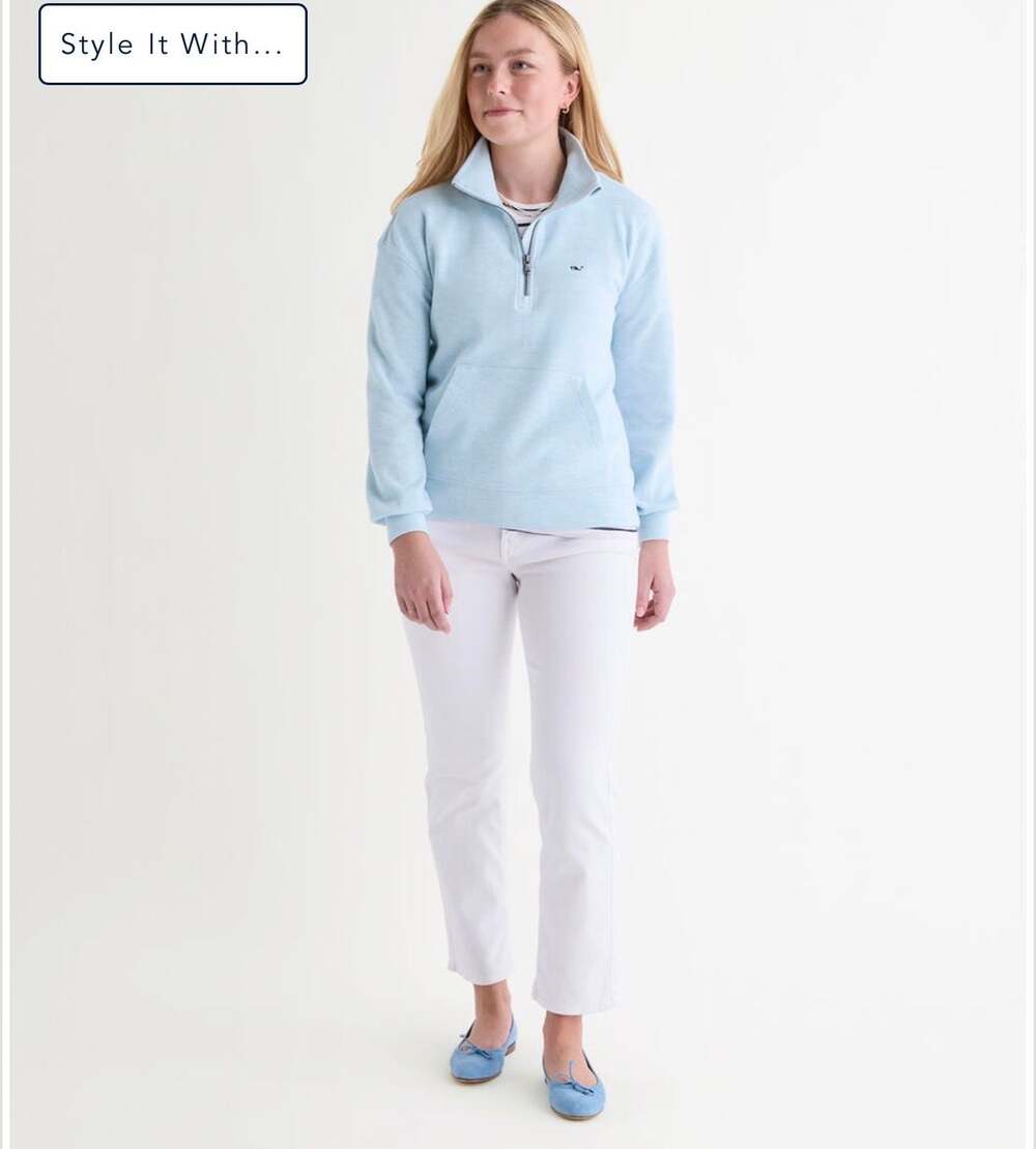 Shop Women's Saltwater Quarter-Zip / Navy